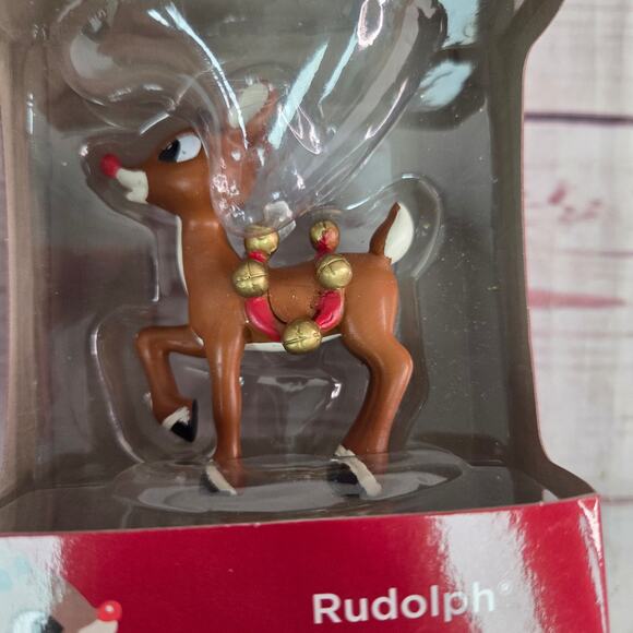 Hallmark Rudolph The Red Nosed Reindeer Christmas Ornament - In Box NEW - Picture 2 of 5